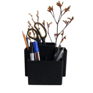 Pennenbak - Vrijstaand - Bureau Organizer - Pennenhouder - Design - Robuust - Zwart